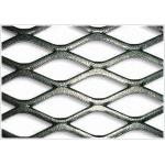 Medium Expanded Wire Mesh Plate Diamond Steel Mesh Sheet 100mm for sale