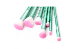 China Plastic Taklon Synthetic 7pcs Complete Makeup Brush Set supplier