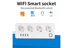China 10A Homekit Smart Socket 110-240V Wifi Controlled Outdoor Socket supplier
