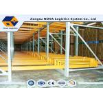 Anti Rust Push Back Rack System With Electrostatic Spray Epoxy Resin for sale