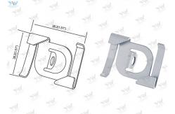 China Steel Material Cable Display Components , T Bar Attachment Clip For Suspending Signs supplier