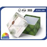 Delicate Printing Design Lid / Base Paper Cardboard Gift Box Rigid Spot UV Surface for sale