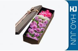 China High End Flower Bouquet Delivery Boxes / Fashionable Cardboard Rose Boxes supplier