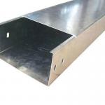 Smooth Edge Fire Resistant Cable Tray Corrosion Resist Galvanized Cable Trunking for sale