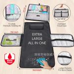 Waterproof Baby Changing Pad Diaper Bag Geometric Pattern Portable Changing Pad