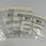 Waterproof And Durable Sample Bags Self-Adhesive Zip Bags For Transportation Lab Bag for sale