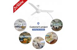 China 3 Blades 3 Speed Reversible Remote Control Modern Ceiling Fan For Bedroom supplier