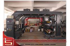 China paper Flexo Printing Machine With Printing Ink Automatic Cycle , flexo printers supplier