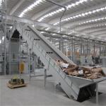 Eco Friendly Pulping Equipment Machine Roller Chain Belt Conveyors for sale