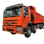 SINOTRUK HOWO 8*4 12 Tires Cummins Engine Dump Truck For Mine To Tanzania for sale