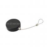 Plastic Anti Shoplifting Round Recoiler With Adjustable Lasso Loop End