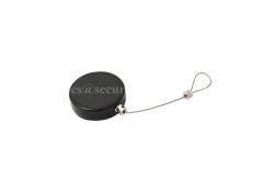 China Plastic Anti Shoplifting Round Recoiler With Adjustable Lasso Loop End supplier