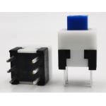 6P DIP 7x7 Self Locking Push Button Switch RoHS Compliant