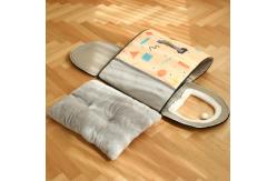 China Foldable 2 In 1 Washable Cozy Pet Cave Bed With Removable Cushion supplier