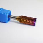 Drill Bits Electric Cutter Tools Tungsten Blue Nano Copper Coating Carbide Burrs for sale