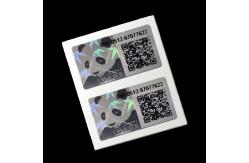 China Brand Protection High Security Labels Custom Honeycomb Reflective Sticker supplier