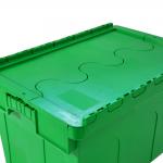 Large Plastic Storage Crates With Lids Nesting In Logistic Storage Box for sale