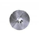 Anodic Oxidation Knurling Wheel Custom Machined Parts Silver Aluminum Alloy ISO9001 for sale