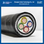 Low Voltage Power Cable NYRGBY Cable Cu/pvc/pvc/swa/pvc 4x16mm2 IEC60502-1 for sale