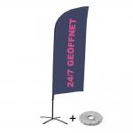 Double Sided Outdoor Advertising Beach Flag Custom Fashion Flag Banner for sale