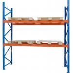 Steel Heavy Duty Rack System , Warehouse Stackable Storage Shelves