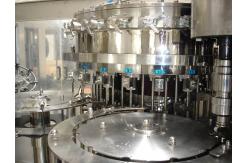 China Compact Beer Filling Machine , Automatic Glass Bottling Equipment supplier