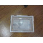 Smooth Inside Portable Collapsible Plastic Containers Handling Material