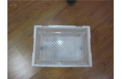 China Smooth Inside Portable Collapsible Plastic Containers Handling Material supplier
