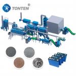 Car Lithium Ion Battery Crusher Recycling Machinery Processing Line for sale