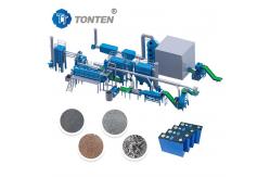 China Car Lithium Ion Battery Crusher Recycling Machinery Processing Line supplier