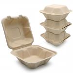 Customized food burger boxes are biodegradable disposable and eco-friendly