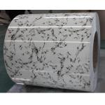 Alloy 3105 Marble Designed Pattern Coating Aluminum Coil 26Ga X 48Inch Pre Painted Aluminum Sheet For Building Facades for sale