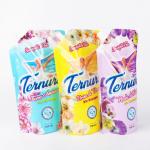 Laundry Detergent Custom Printed Stand Up Pouches Refill Liquid Soap Packaging Bag