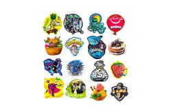 China Irregular Shaped Die Cut Plastic Bags Smell Proof Seal Pouches With Zipper supplier