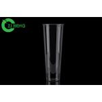 Sturdy Reusable Clear Plastic Cups With Lids For Beverage 1000ml High Stiffness for sale
