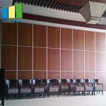 Five Star Hotel Acoustic Room Divider Sound Insulation Foldable Sliding Partition for sale