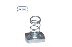 China Fastener M10*8 Unistrut Nut M3 M6 M8 Steel Galvanized Channel Spring Nut supplier