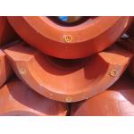 Agricultural HDPE Pipe Floater with Hot Galvanised Connection for sale