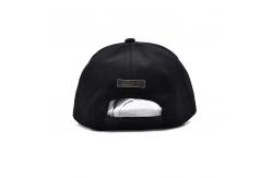 China Structured 5 Panel Embroidered Baseball Caps With Metal Eyelets supplier