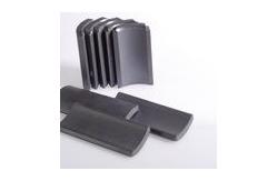 China General Window Motor Ferrite Magnets Black Segment ISO TS1694 supplier