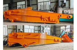 China 12M 10M Telescopic Digger Sliding Boom Arm , Q355B Excavator attachments supplier