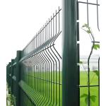1530MM High 3D Welded Wire Fence , PVC Coated Welded Mesh Fencing