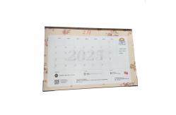 China 2025 Custom Calendars Foldable Blank Inside For Writing Messages supplier