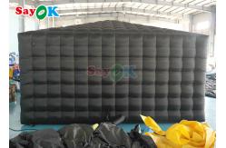 China Portable Inflatable Cube Tent  Lounge Party Waterproof Nightclub House Disco Tent supplier