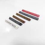 Acrylic Jewelry Price Displays Cube Number Counter Model Price Tag Plastic Holder for sale