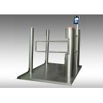 3S SS304 3A Swing Barrier Gate Face Recognition Thermometer Brushless Motor for sale