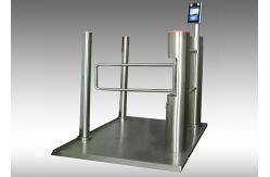 China 3S SS304 3A Swing Barrier Gate Face Recognition Thermometer Brushless Motor supplier