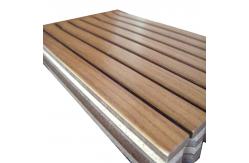 China MDF Wooden Grooved Acoustic Panel Noise Reduction ASTM Fireproof Material supplier