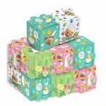 Handmade Cartoon Easter Egg Box , Paperboard Easter Chocolate Hampers for sale
