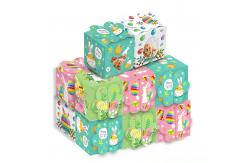 China Handmade Cartoon Easter Egg Box , Paperboard Easter Chocolate Hampers supplier